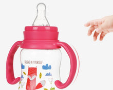 Load image into Gallery viewer, Baby Durable  Infant Nursing Bottle Feeding Cup With Grip High Quality Nipple Baby Feeding Bottle

