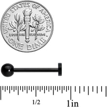Load image into Gallery viewer, Black Cheery Nautical Whale Barbell Tongue Ring
