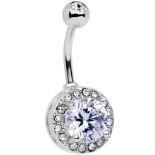 Load image into Gallery viewer, Clear Gem Faux Turquoise UV Glow Belly Ring Set of 4

