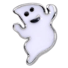 Load image into Gallery viewer, 16G 1/4 Happy Ghost Halloween Cartilage Tragus Earring
