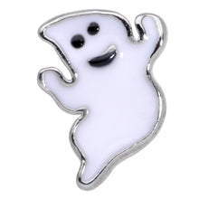 Load image into Gallery viewer, 20G 1/4 Happy Ghost Halloween Nose Bone
