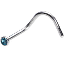 Load image into Gallery viewer, 20G 5/16 Blue Gem Black Moon Star Assorted Nose Ring Set of 3
