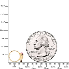 Load image into Gallery viewer, 20G 5/16 Purple Gem Gold Tone Dainty Dolphin Nose Hoop
