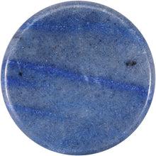 Load image into Gallery viewer, Natural Blue Aventurine Stone Saddle Plug Set

