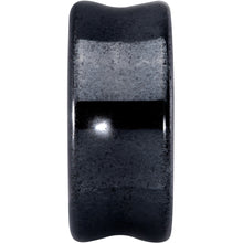 Load image into Gallery viewer, Natural Black Hematite Stone Saddle Plug Set
