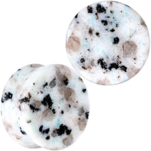 Load image into Gallery viewer, Natural Tianshan Jade Stone Saddle Plug Set
