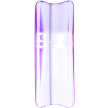 Load image into Gallery viewer, Aurora Purple Cloudy Quartz Stone Coffin Double Flare Plug Set
