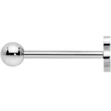 Load image into Gallery viewer, Biohazard Symbol Barbell Tongue Ring
