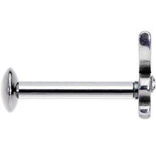 Load image into Gallery viewer, 16G 5/16 Licensed Playboy CZ Gem Internally Threaded Labret
