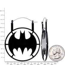 Load image into Gallery viewer, Officially Licensed DC Comics Batman Tunnel Plug Earrings
