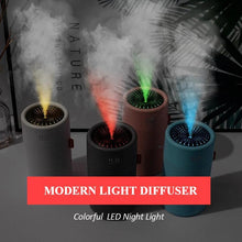 Load image into Gallery viewer, Wireless Air Humidifier USB Portbale Aroma Diffuser 2000mAh Battery Rechargeable Umidificador Essential Oil Humidificador Mist Maker
