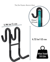 Load image into Gallery viewer, Rust-Resistant Door Mount Shower Hook – Strong Multifunctional Hanging Hook
