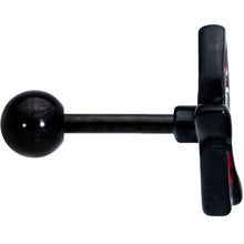 Load image into Gallery viewer, 16G 1/4 Black Red Summer Kayak Boat Cartilage Tragus Earring
