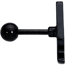 Load image into Gallery viewer, 16G 1/4 Black Retro Lava Lamp Cartilage Tragus Earring
