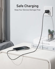 Load image into Gallery viewer, Anker USB-C to USB-C Cable (3 ft / 6 ft, 240W, Upcycled-Braided)
