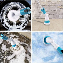 Load image into Gallery viewer, Electric Spin Scrubber Cordless Scrubber Brush with Long Handle

