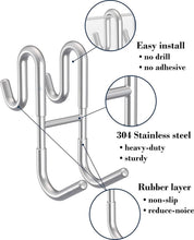 Load image into Gallery viewer, Rust-Resistant Door Mount Shower Hook – Strong Multifunctional Hanging Hook
