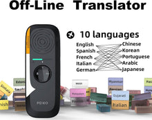 Load image into Gallery viewer, Portable Language Translator Device – 136 Languages
