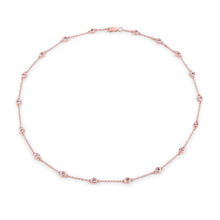 Load image into Gallery viewer, 1.62 Carat Genuine Morganite .925 Sterling Silver Necklace
