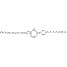 Load image into Gallery viewer, .925 Sterling Silver Prong-Set Diamond Accent Starfish 18" Pendant Necklace (I-J Color, I1-I2 Clarity)
