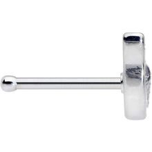 Load image into Gallery viewer, 20G 1/4 Sweet Smiling Whale Nose Bone
