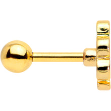 Load image into Gallery viewer, 16G 1/4 Gold Tone Turkey Time Thanksgiving Cartilage Tragus
