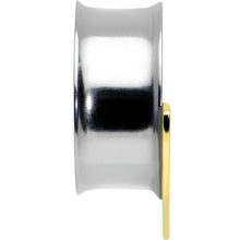 Load image into Gallery viewer, Two Tone Alien Face Double Flare Tunnel Plug Set
