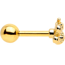 Load image into Gallery viewer, 16G 1/4 Gold Tone Simply Stylish Bee Cartilage Tragus Earring
