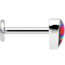 Load image into Gallery viewer, 16G 5/16 Rainbow Tie Dye Heart Valentines Day Labret Tragus
