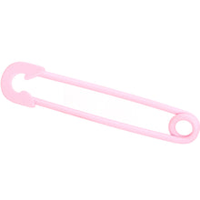 Load image into Gallery viewer, 14G Pink Matte Punk Rock Safety Pin Industrial Barbell 38mm
