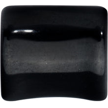 Load image into Gallery viewer, Black Curled Heart Valentines Day Tunnel Plug Set
