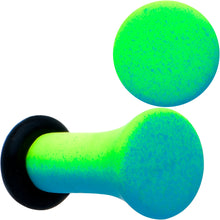 Load image into Gallery viewer, Green Blue Ombre Matte Acrylic Single Flare Plug Set
