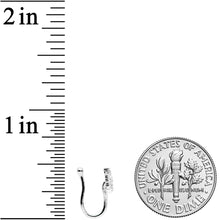 Load image into Gallery viewer, Clear Gem Compass Star Clip On Fake Nose Ring
