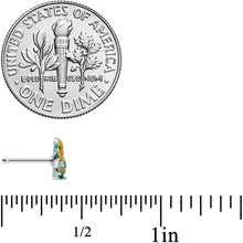 Load image into Gallery viewer, 20G 1/4 Summer Corn on the Cob Nose Bone
