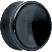 Load image into Gallery viewer, Black Hematite Concave Saddle Plug Set
