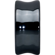Load image into Gallery viewer, Black Hematite Concave Saddle Plug Set
