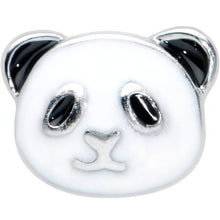 Load image into Gallery viewer, 20G 1/4 Cutie Face Panda Nose Bone
