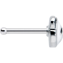 Load image into Gallery viewer, 20G 1/4 Cutie Face Panda Nose Bone
