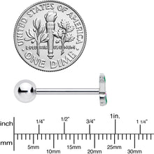 Load image into Gallery viewer, Brilliant Butterfly Barbell Tongue Ring
