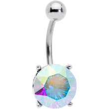 Load image into Gallery viewer, Clear Gem Simply Elegant Style Belly Ring
