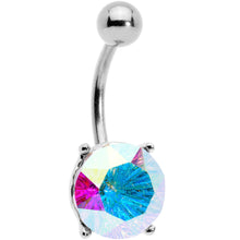 Load image into Gallery viewer, Clear Gem Simply Elegant Style Belly Ring
