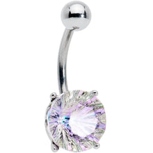 Load image into Gallery viewer, Pink Gem Simply Elegant Style Belly Ring
