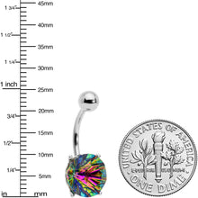 Load image into Gallery viewer, Vitrail Gem Simply Elegant Style Belly Ring
