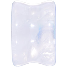 Load image into Gallery viewer, White Cloudy Quartz Double Flare Plug Set
