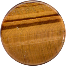 Load image into Gallery viewer, Natural Brown Tiger Eye Stone Double Flare Plug Set
