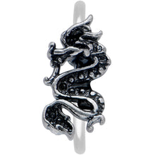 Load image into Gallery viewer, 20G 5/16 Regal Medieval Dragon Nose Hoop
