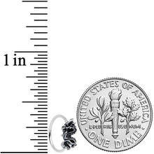 Load image into Gallery viewer, 20G 5/16 Regal Medieval Dragon Nose Hoop
