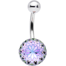 Load image into Gallery viewer, Aurora Gem Stylish Elegance Mandala Flower Belly Ring
