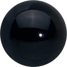 Load image into Gallery viewer, 16G 5/16 Elegant Black Agate Internally Threaded Labret Tragus
