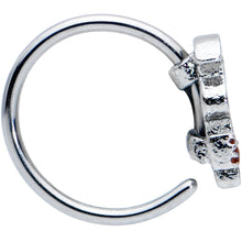 Load image into Gallery viewer, 20G 7mm Witch Hat Ghost Halloween Nose Hoop
